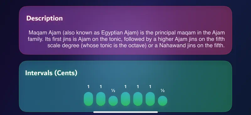 Maqams On Keyboard screenshot 5 of 8
