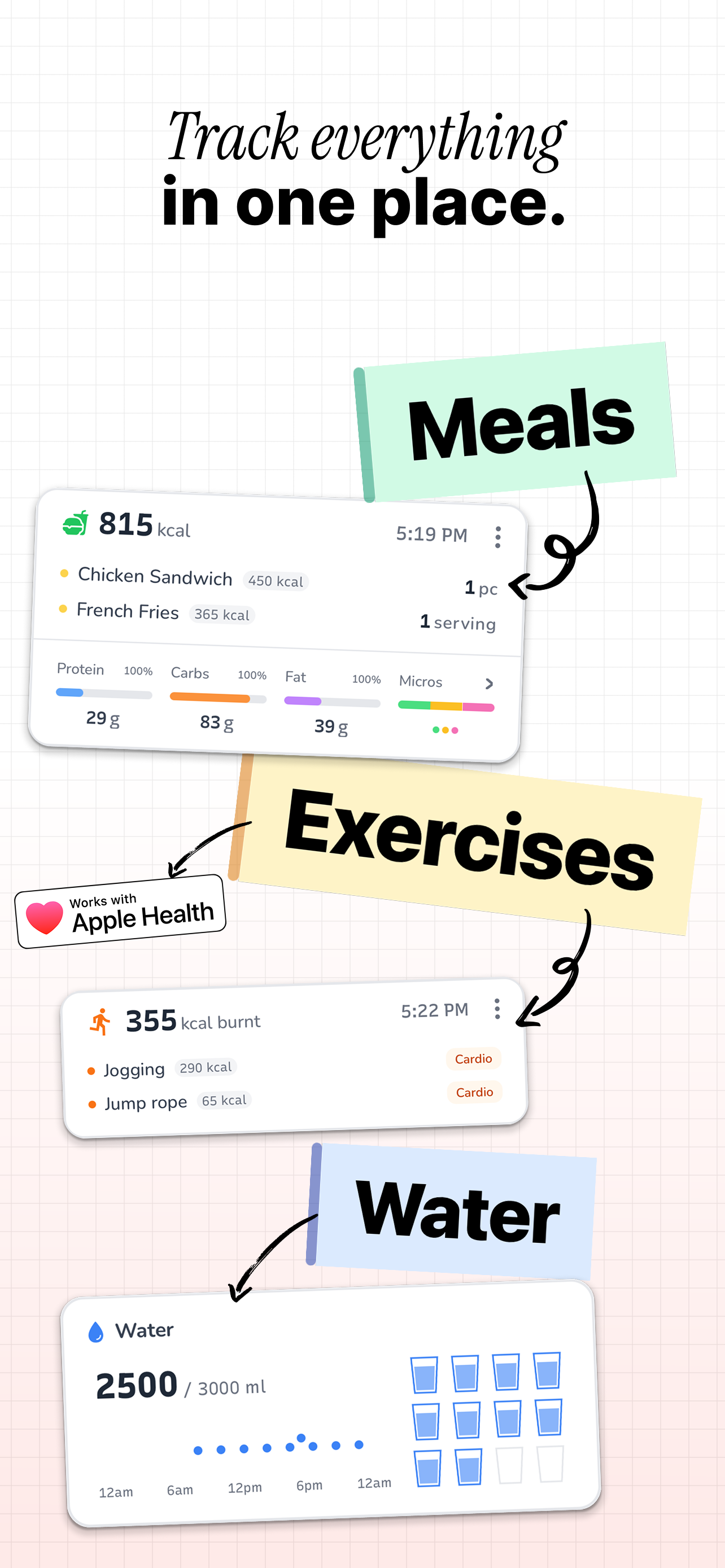 CaloriePaper screenshot 3