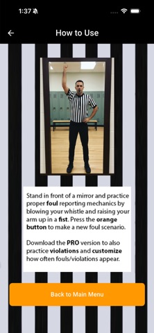 Basketball Ref Practice Lite Screenshot 2 of 4
