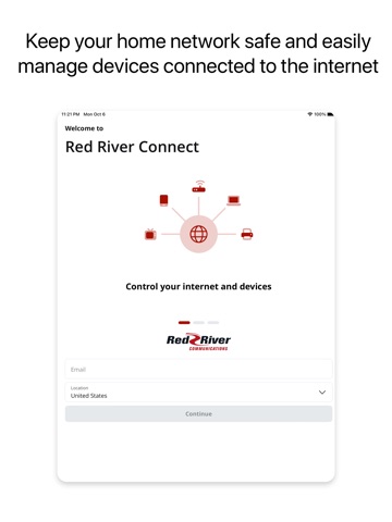 Red River Connect iPad screenshot