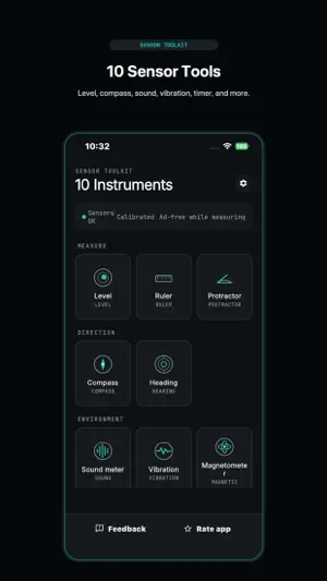 Sensor Toolkit screenshot 1