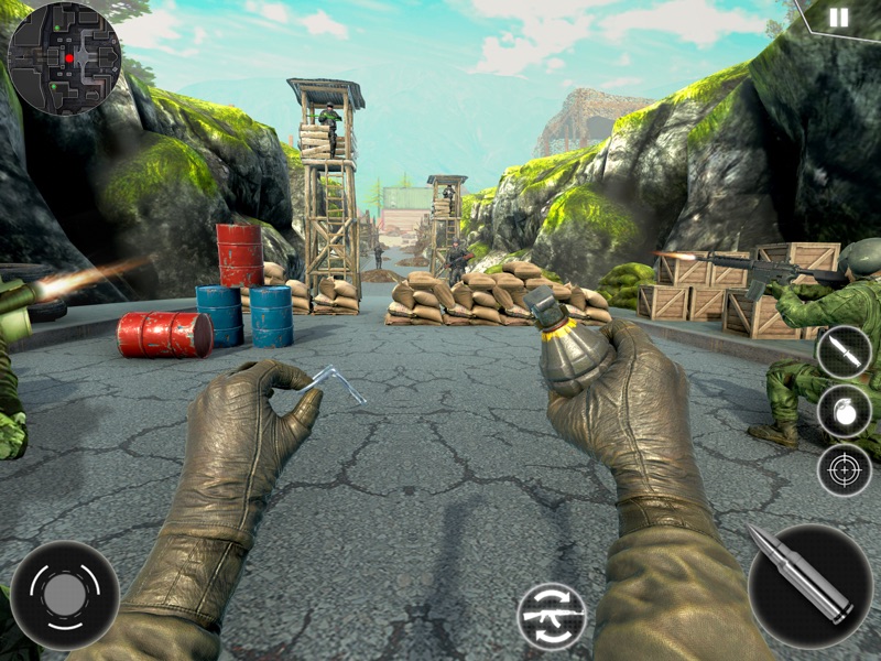 WW2 Army vs Modern FPS Battle screenshot 7