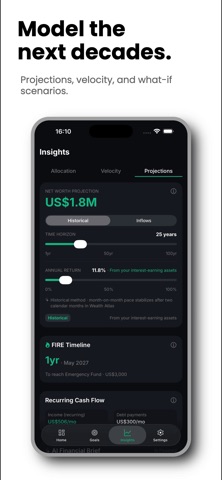 Wealth Atlas Net Worth Tracker Screenshot 2 of 7