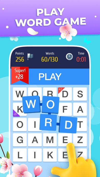 Screenshot #1 pour Words of Clans — Word Puzzle