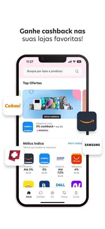 Méliuz: Cashback e Nota Fiscal screenshot 3 of 6