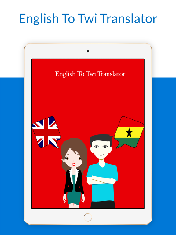 English To Twi Translator iPad screenshot