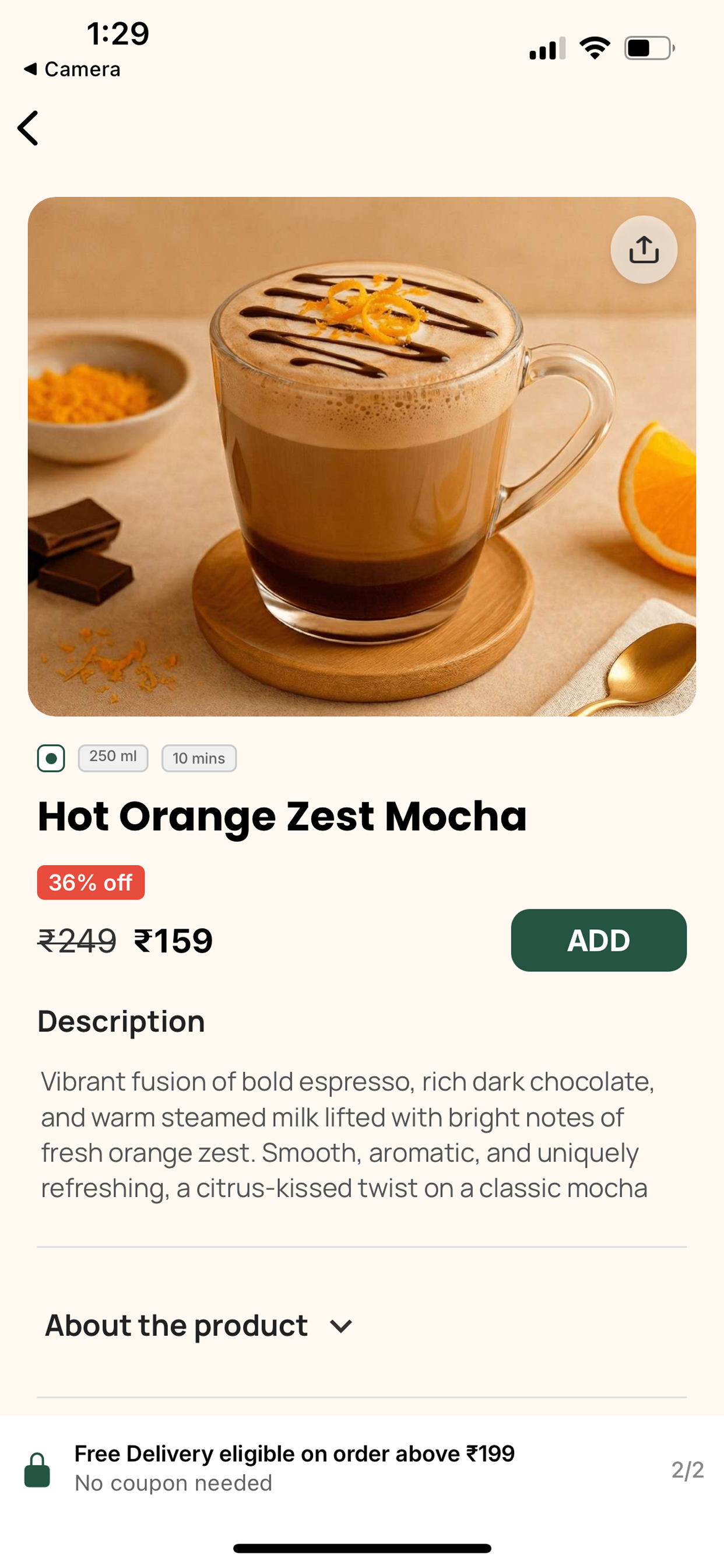 Cravoo: Cravings in mins screenshot 2
