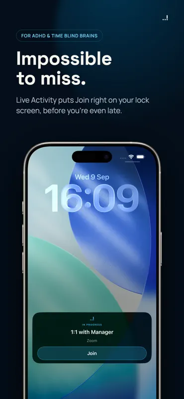 Ahem! Meeting Reminders screenshot 1 of 7