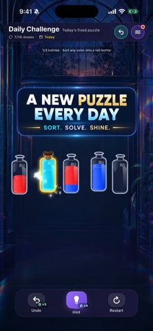Water Sort Puzzle - No Ads Screenshot 6 of 7