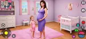 Mother Simulator Baby Games 3D screenshot #7 for iPhone