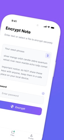 Cipher App | Encrypt Text File screenshot