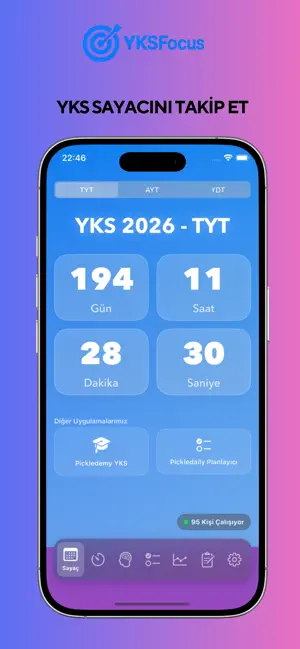 YKSFocus Deneme,Soru Takibi screenshot 1
