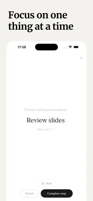 Clair – Focus & Tasks screenshot 2