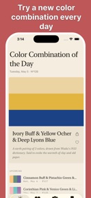 Wada Dictionary of Colors screenshot