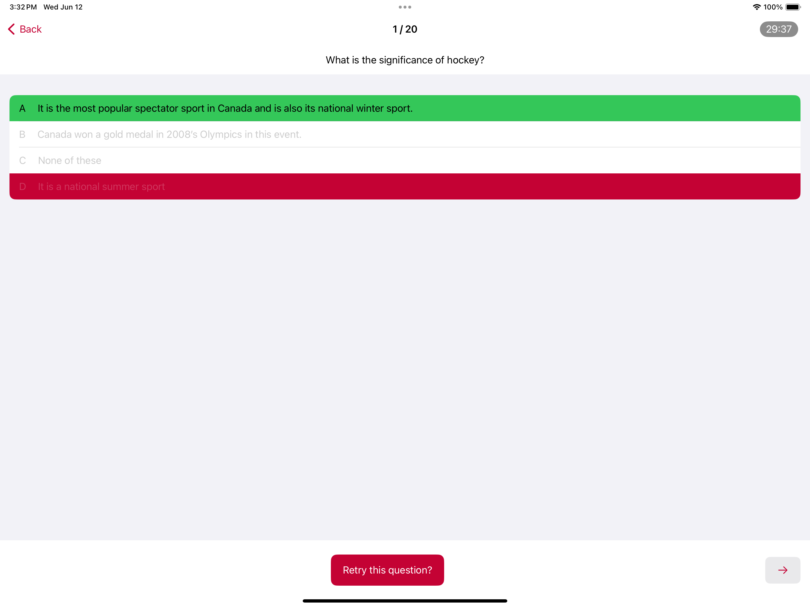 Canada Quiz.