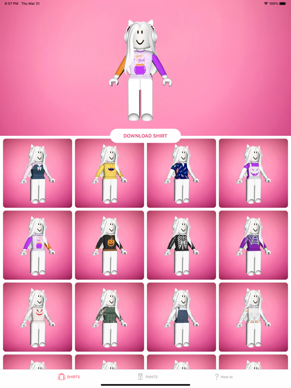 Screenshot #5 pour Girl Skins & Clothes Avatars