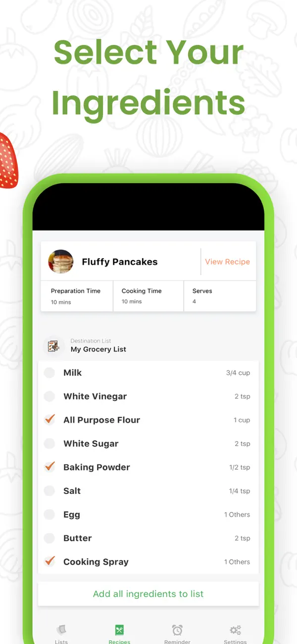 Screenshot #2 pour Grocery List-