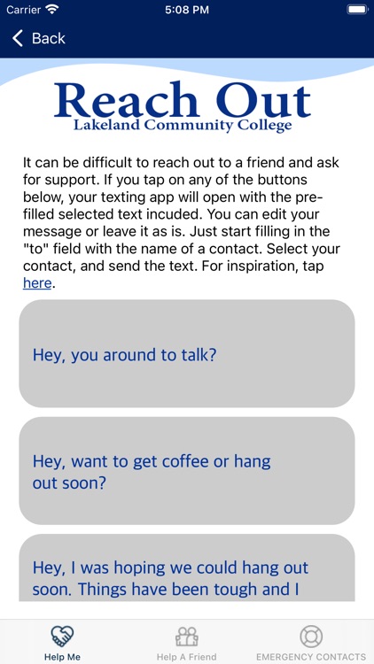 Lakeland CC Reach Out screenshot-3