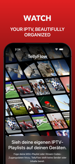 TellyFlow: IPTV Player App Screenshot 1 of 6