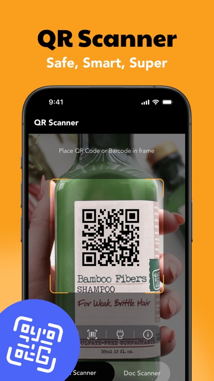 i Scan QR Code, PDF, OCR