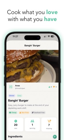 Kitcheck iPhone screenshot