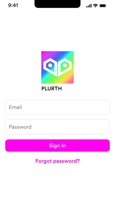 PLURTH app screenshot
