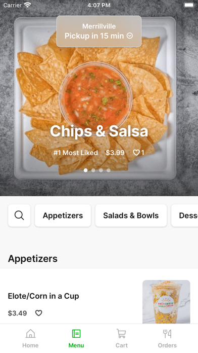 Taco Depot IN iPhone screenshot 2 - Food & Drink app