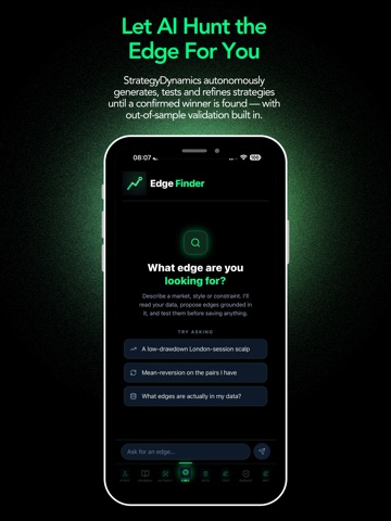 StrategyDynamics: Backtesting iPad screenshot
