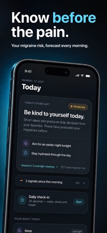 Migraine Sentry: Forecast Screenshot 1 of 8
