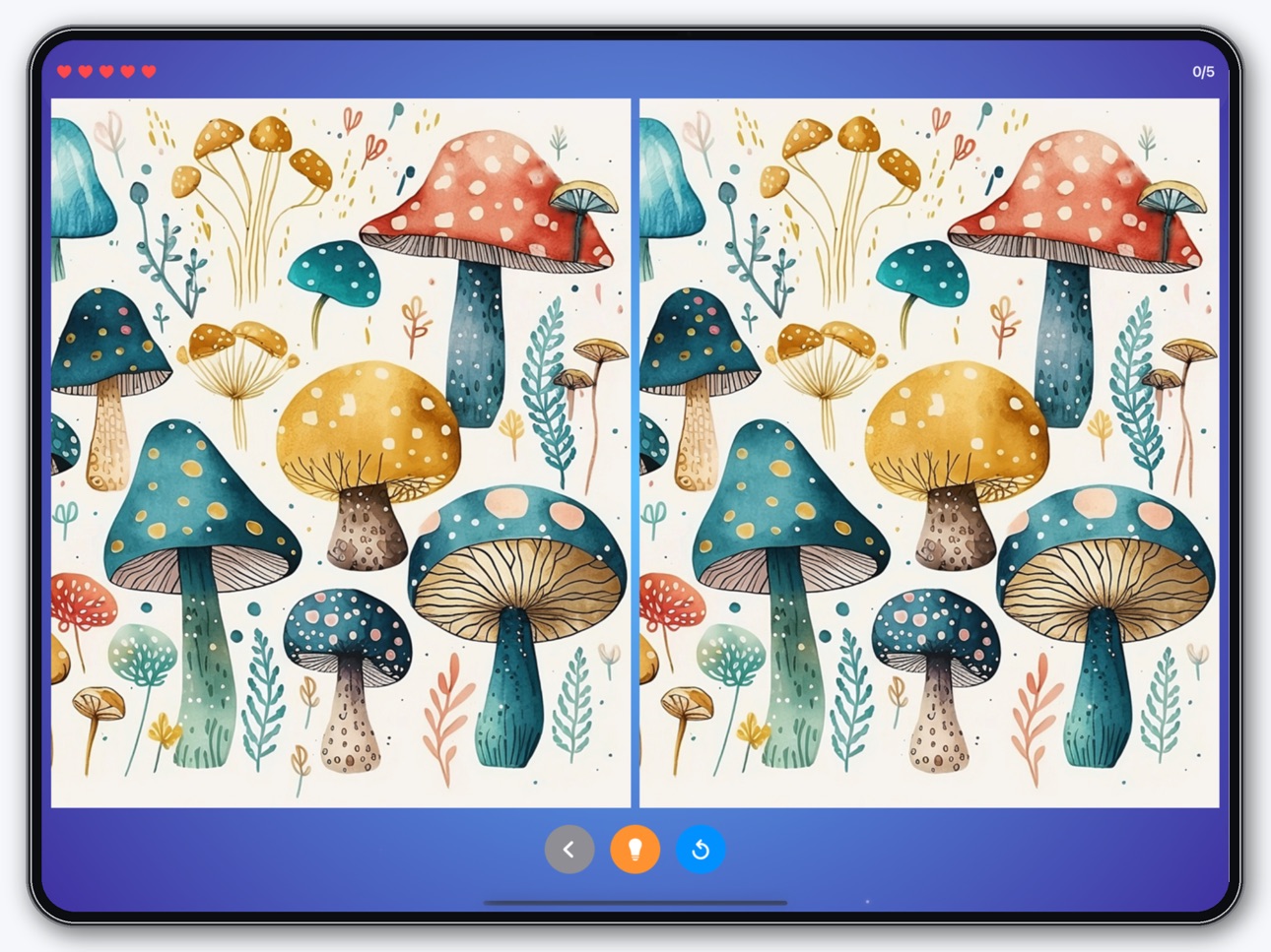 Screenshot 9 of Find 5 Differences, 100 Levels