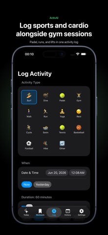 ActivAI: AI Workout Coach screenshot