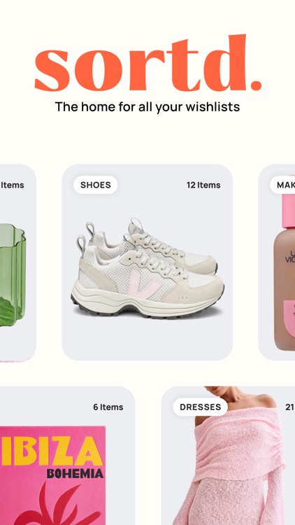 Sortd | Shopping Wishlist App