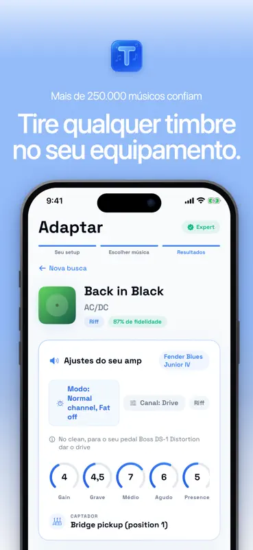 ToneAdapt - Timbre de guitarra screenshot 1 of 5