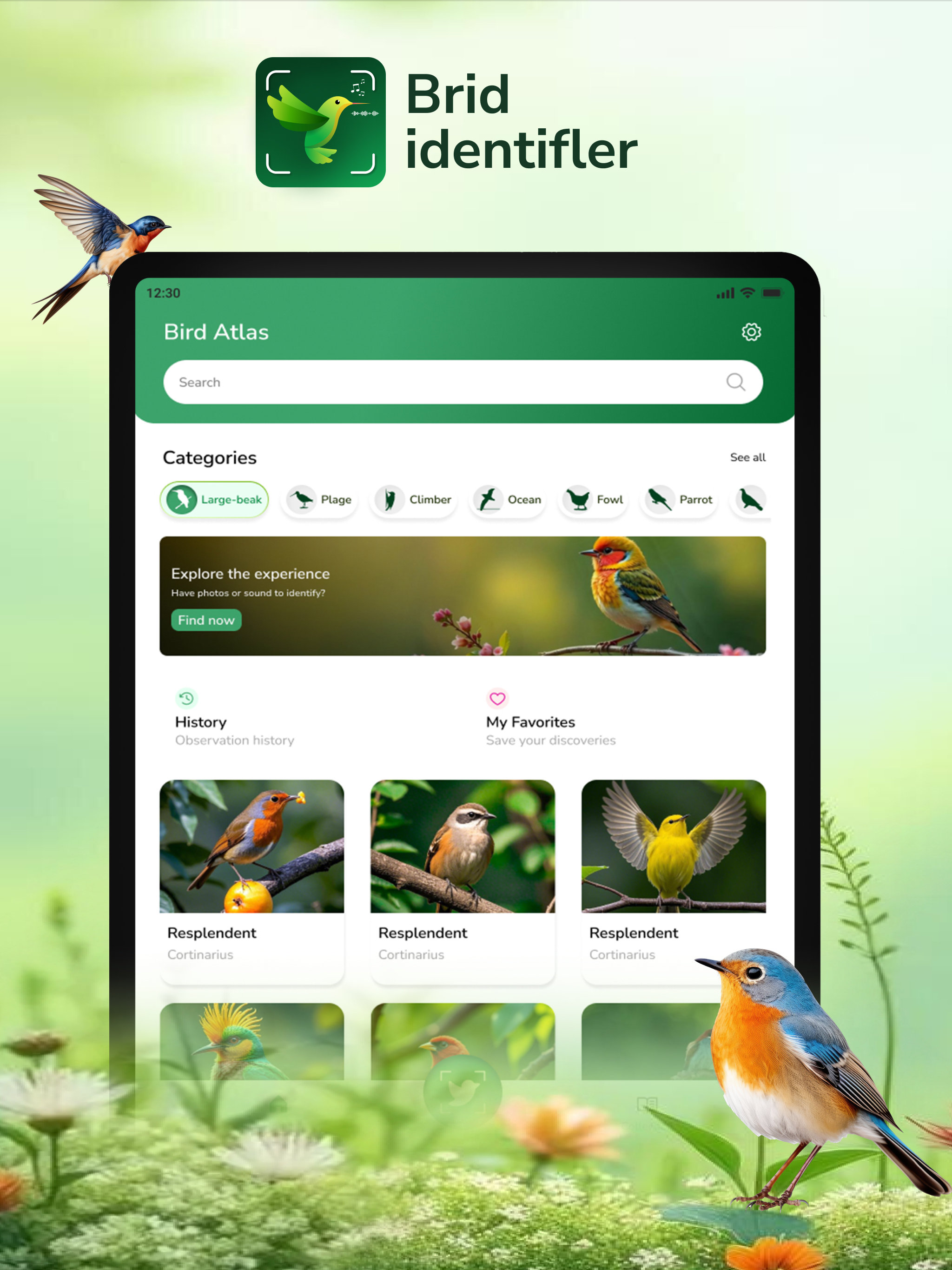 Bird Identifier - Picture Snap