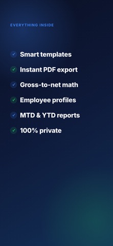 Paystub Generator - Pay Stub iPhone screenshot