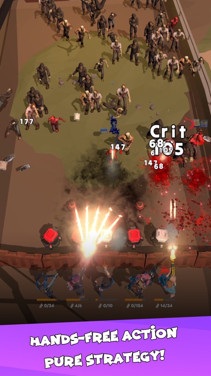Idle Zombie Wave: Survivors