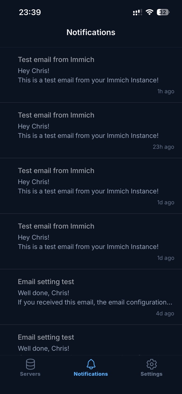 iPhone screenshot
