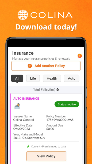 MyColina screenshot