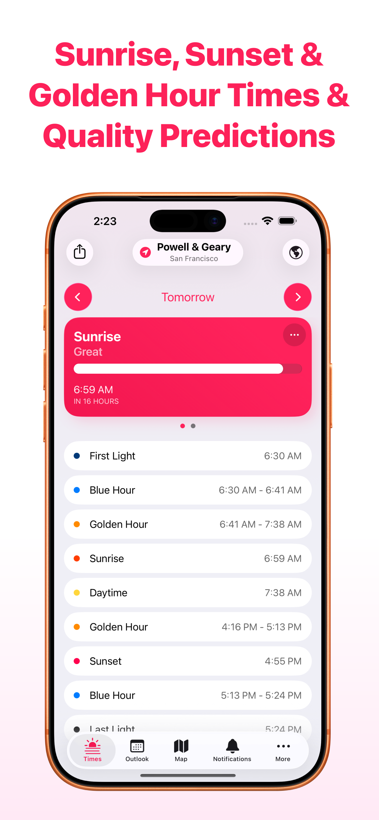 Sunset Predictions - Alpenglow