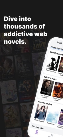 NovelRead - Books and Stories iPhone screenshot