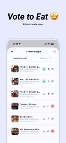 W2E - What to Eat iPhone screenshot