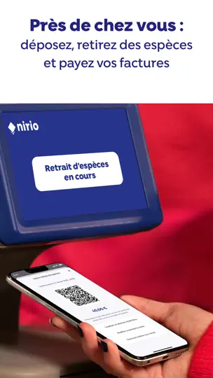 Capture d'écran de Nirio, Services De Paiement sur iPhone 6
