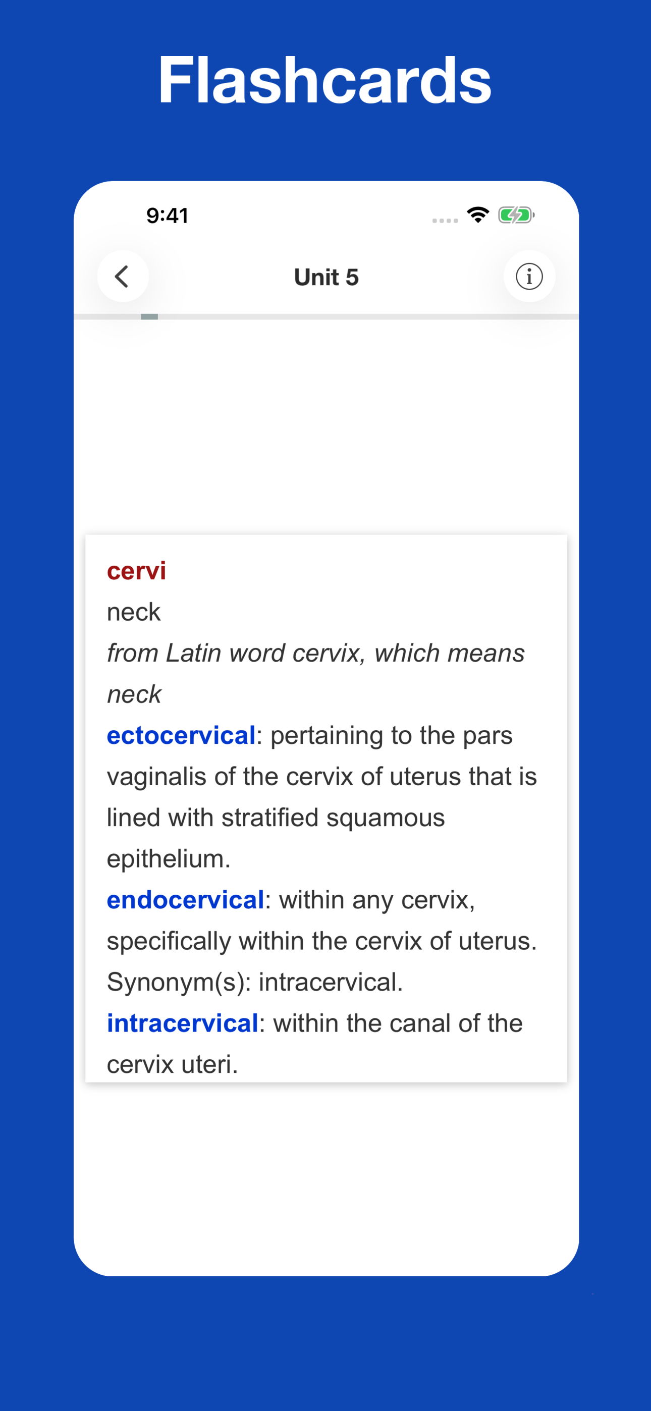 Medical Roots Dictionary screenshot 8