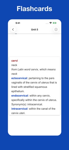 Medical Roots Dictionary screenshot