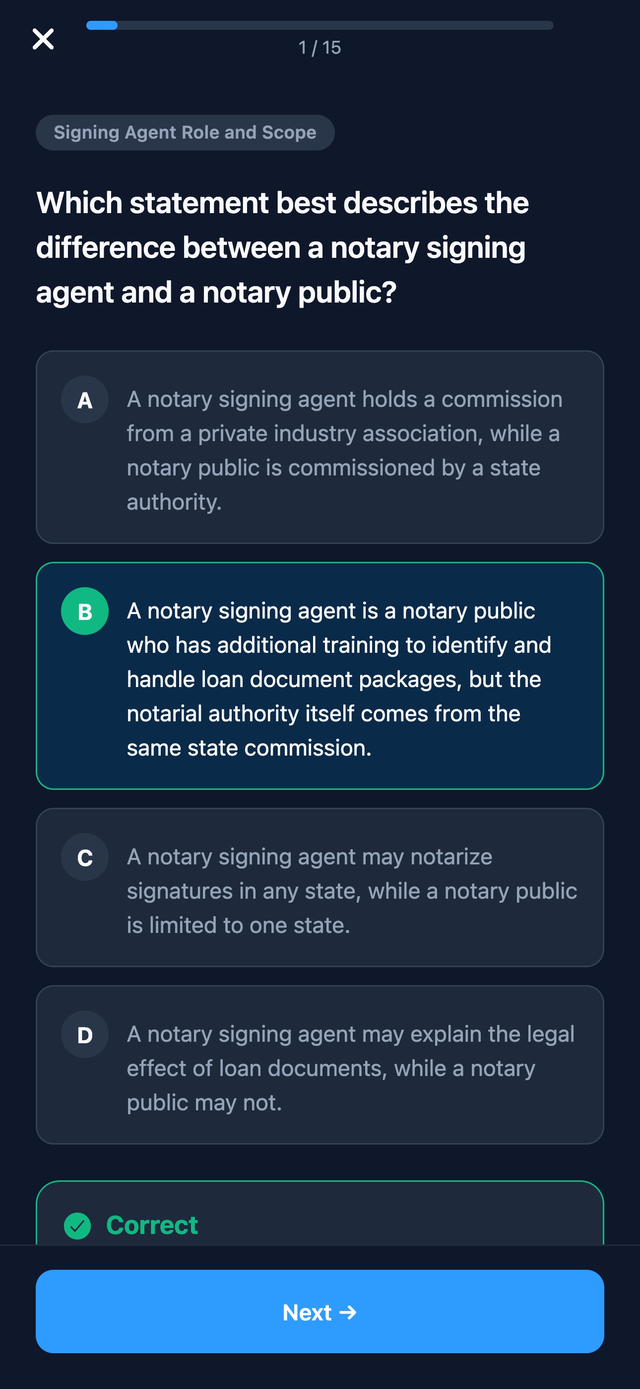 Screenshot 4 of Notary Signing Agent Prep