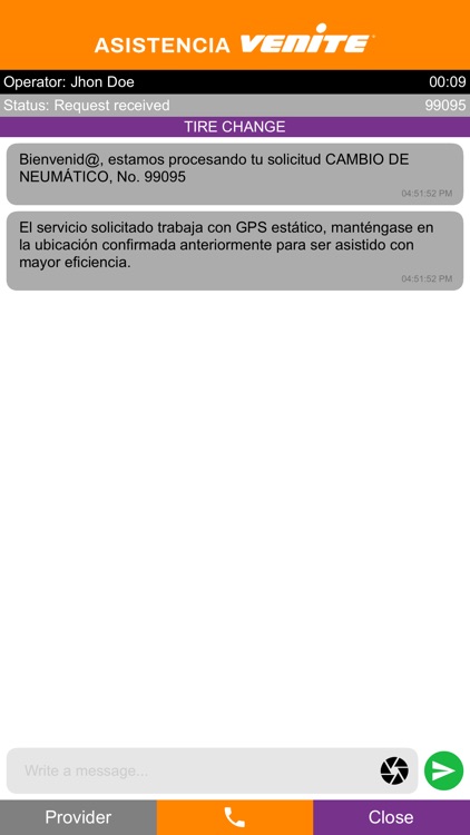 Asistencia Venite screenshot-3