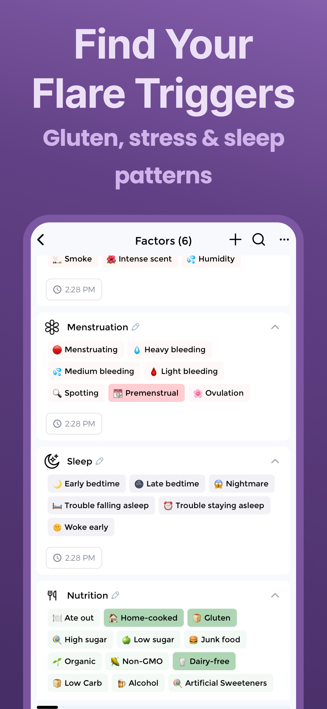 Hashimoto Tracker screenshot 5