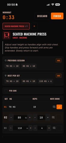 WimFit: Gym Workout Tracker Screenshot 3 of 9