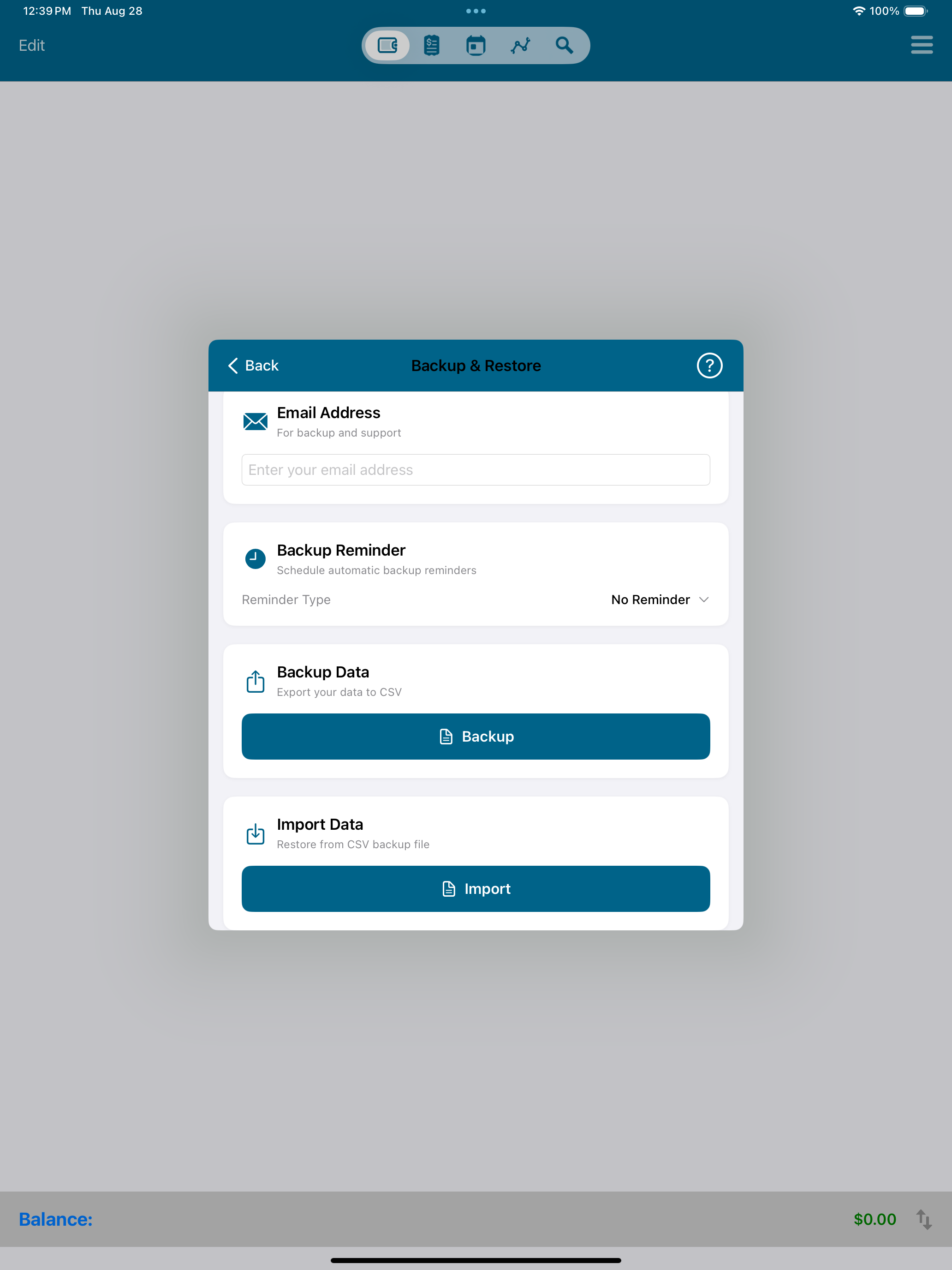 myAccountsPro screenshot 16