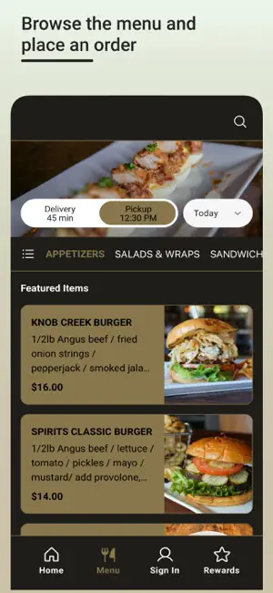 Spirits Food & Friends screenshot 2